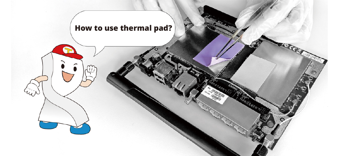 How to use thermal pad
